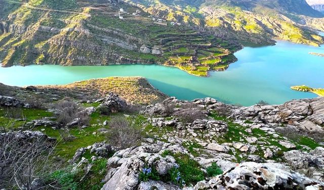 Gerger Kayalıkları'nda Ayı Nevruzu Renk Cümbüşü Yaratıyor