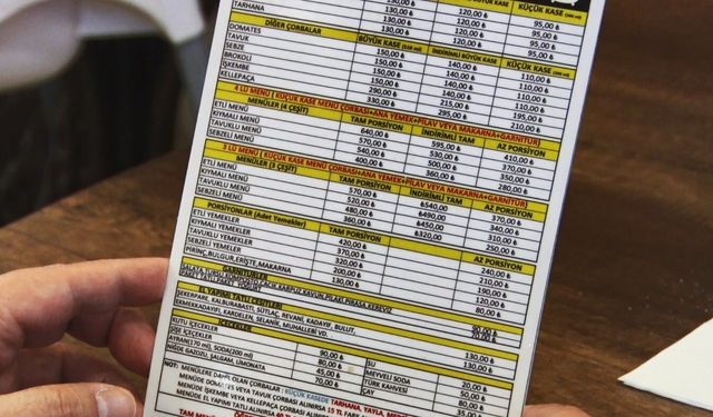 Gıda Etiketleme Uygulamalarında Yenilik: Menüde İçerik ve Kalori Bilgisi Zorunlu Hale Geldi