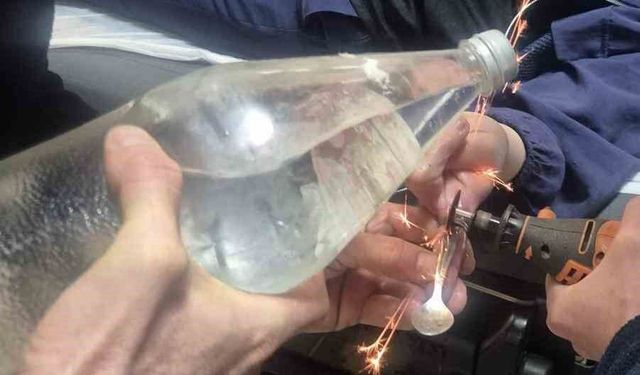 Gönen'de parmağına sıkışan yüzük itfaiye ekipleri tarafından kesildi