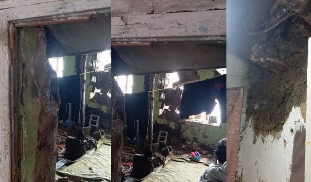 Hakkari'de Bir Konut Yıkıldı