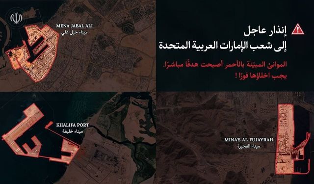 İran'dan BAE Limanları İçin Tahliye İhtarı