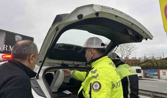 İstanbul'da Sürücülere Dronla Kaynak Denetimi Uygulandı