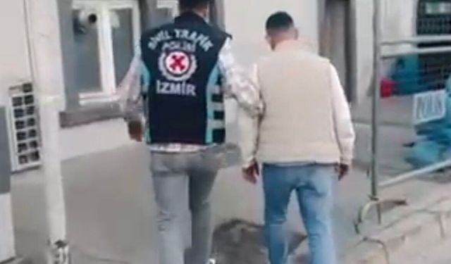İzmir'de Trafikte Tehlike Yaratan Sürücüye 90 Bin Lira Ceza Kesildi