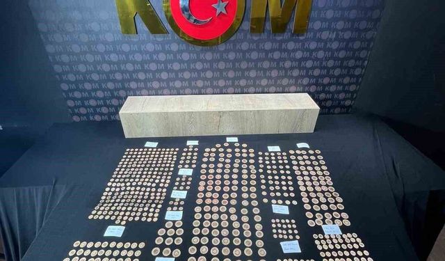 Kahramanmaraş'ta sahte altınla ilgili operasyon: 977 parça sahte altın ele geçirildi