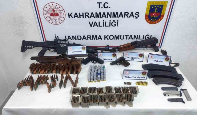 Kahramanmaraş'ta silah kaçakçılığına yönelik operasyon: 1 kişi tutuklandı