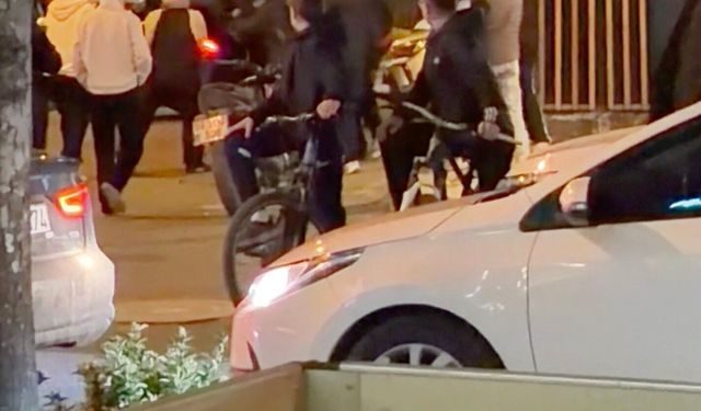 Kapaklı'da gençler arasında sopalı ve taşlı çatışma