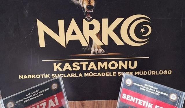 Kastamonu'da uyuşturucuya yönelik baskın gerçekleştirildi
