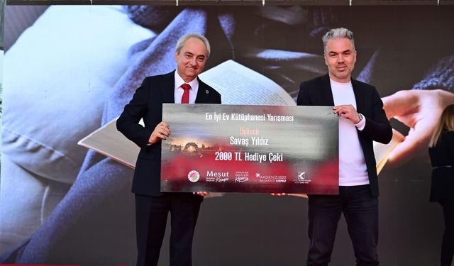 Kepez'de Antalya'nın En İyi Ev Kütüphaneleri Belirlendi