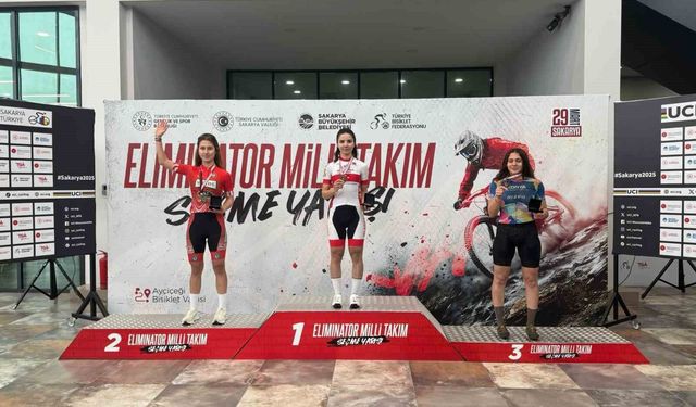 Manisa'nın bisikletçi yıldızı Nazife Tunçel, dünya sahnesinde