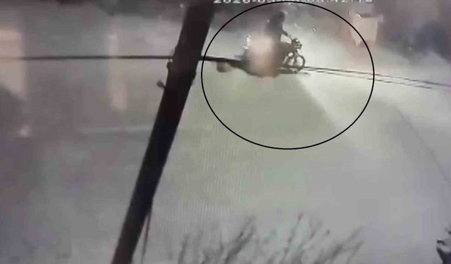 Motosikletle gelen şahıs, borçlusunun evine silahlı saldırıda bulundu