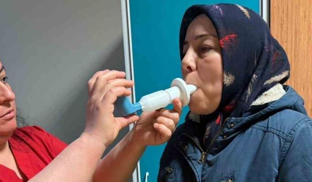 Nazilli'de Halk Sağlığı İçin Solunum Testi Uygulandı