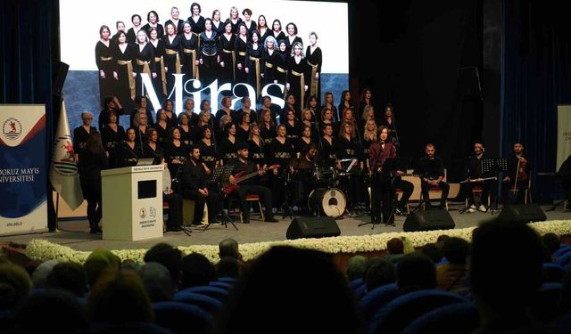 OMÜKAM Kadınlar Korosu'ndan 'Anadolu Ezgileri: Miras' Konseri