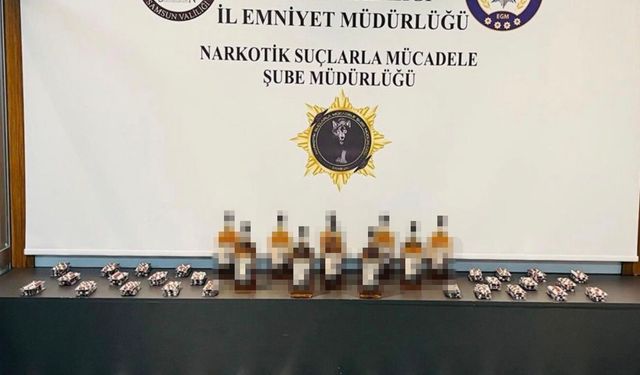 Samsun'da 3 ilçede uyuşturucu operasyonu: 10 şüpheli gözaltında