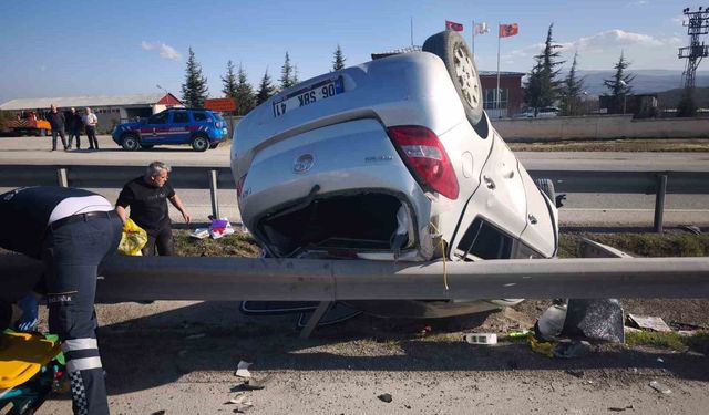 Samsun'da iki araç çarpıştı: 3 kişi yaralandı