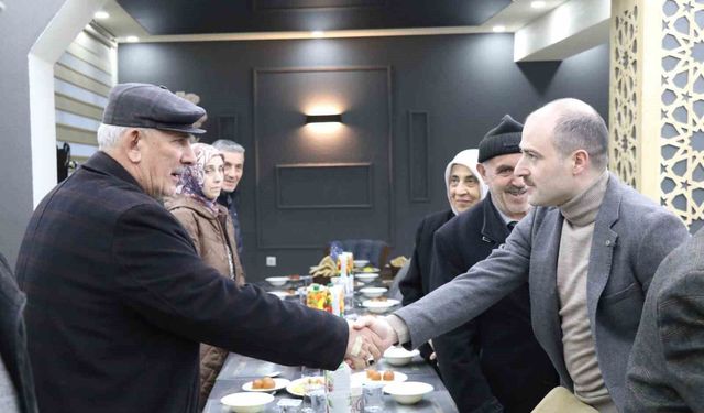 Şehit aileleri ve gaziler iftar yemeğinde bir araya geldi