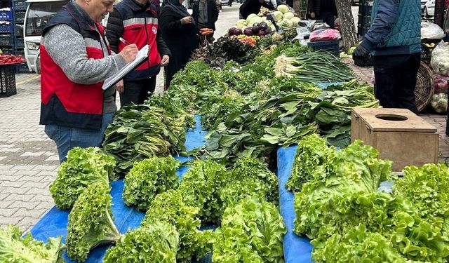 Simav'da Pazar Denetimleri Devam Ediyor