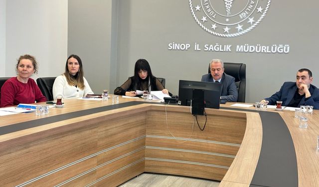 Sinop'ta Sağlık Hizmetlerinde Kalite ve Denetim Konuları Tartışıldı