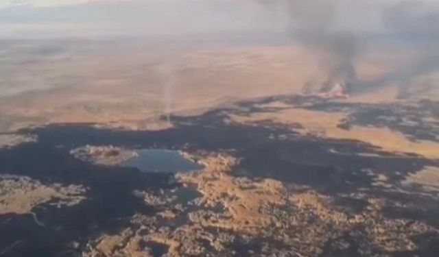 Sultan Sazlığı'ndaki yangın 3 günde söndürüldü