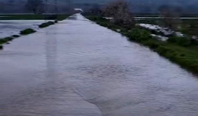 Susurluk Çayı'nda Su Seviyesi Yükseldi