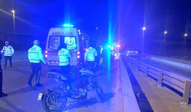 Tekirdağ'da İki Motosikletin Çarpışması: 3 Kişi Yaralandı