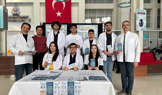 Tıp Fakültesi Öğrencileri, Antibiyotik Kullanımı Hakkında Bilgilendirme Yaptı