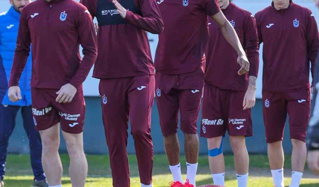 Trabzonspor, Çaykur Rizespor ile Oynayacağı Maç için Çalışmalara Başladı