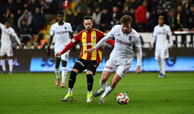 Trendyol Süper Lig: Kayserispor 0 - Trabzonspor 2 (İlk Devre)