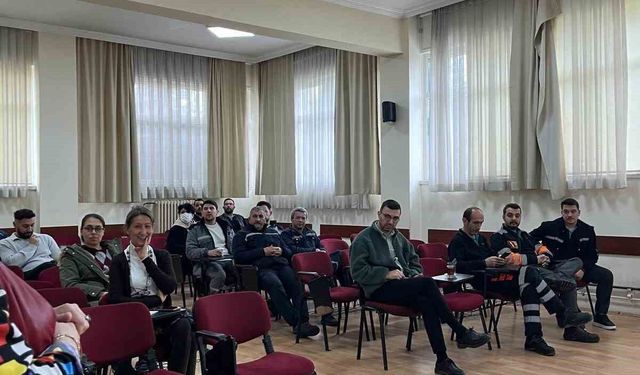 TÜRASAŞ çalışanlarına tütünle mücadele eğitimi verildi