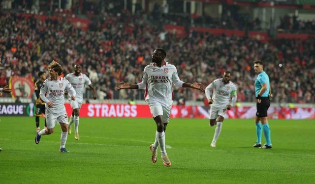 UEFA Konferans Ligi: Samsunspor 1 - Rayo Vallecano 2 (İlk Devre)