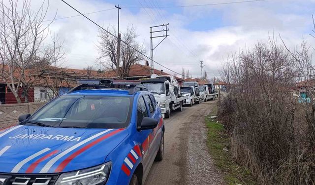 Yozgat'ta Çalıntı Araçlara Yönelik Operasyon: 4 Gözaltı