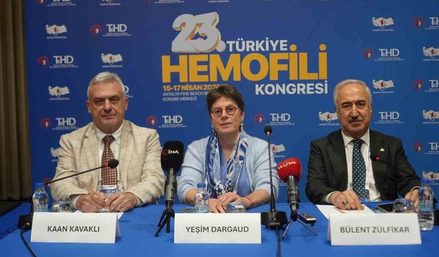 23. Türkiye Hemofili Kongresi Belek'te start aldı