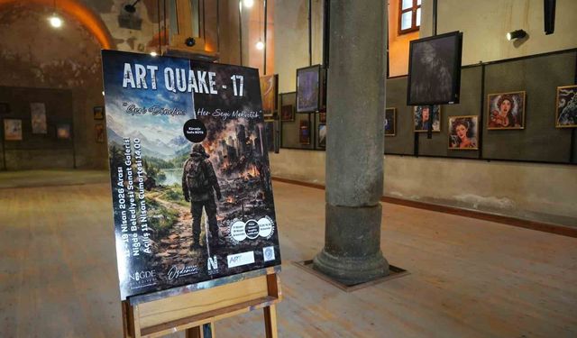 28 ülkeden 78 sanatçının eserleri Niğde'de sergilendi