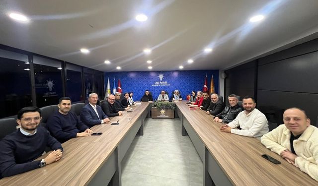AK Parti Yürütme Kurulu Toplantısı Yapıldı