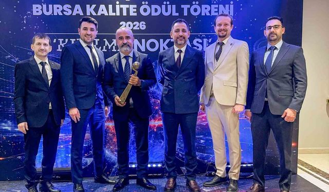 Arena Okulları Bursa Kalite Ödülü'nü kazandı