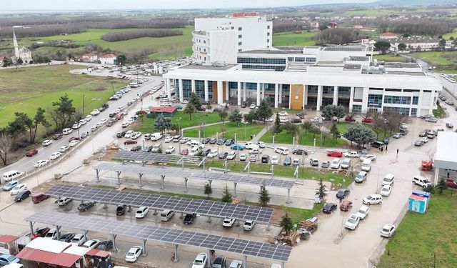 Bafra Devlet Hastanesi güneş enerjisiyle tasarruf sağlıyor: Günlük 50 bin TL kazanıyor