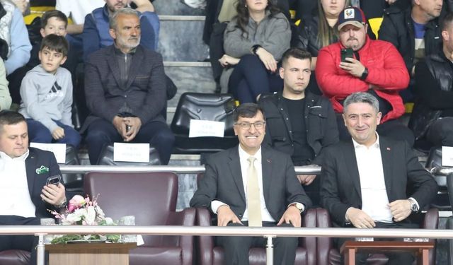 Başkan Kahveci, Kütahya Belediyespor'a deplasmanda destek verdi