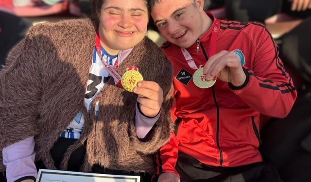 Bayburt Özel Eğitim Okulu öğrencileri milli şampiyonluk kazandı