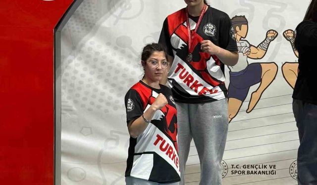 Bilecikli sporcu Nisanur Efe, Türkiye üçüncüsü