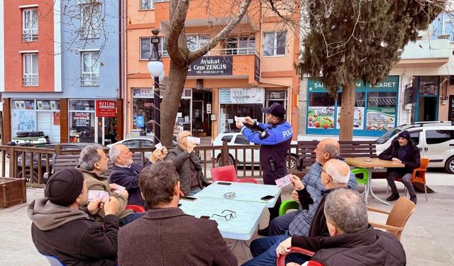 Bilecik'teki Vatandaşlara Dolandırıcılık ve Sahte Para Konusunda Uyarılar Yapıldı