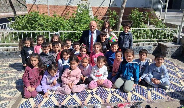 Çermik Eğitim Müdürü Baran, okullarda denetim gerçekleştirdi