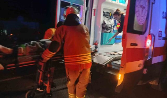 Cizre'de otomobil şarampole devrildi: 4 yaralı