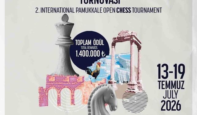 Denizli'de Satranç Tutkunları Buluşuyor