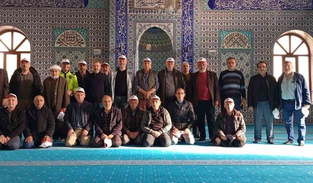 Emet'te cami cemaatine trafik bilinci aşılandı