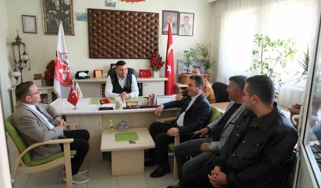 Esnaf odalarına tebrik ziyaretleri