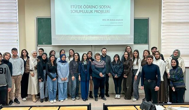 ETÜ'de sosyal sorumluluk okulu başarıyla sona erdi