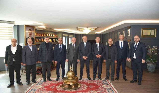 Gıda Kontrol Genel Müdürü Dilber, Başkan Dumandağ ile görüştü