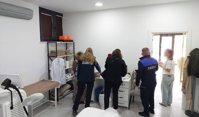 Güzellik salonlarına zabıta denetimi