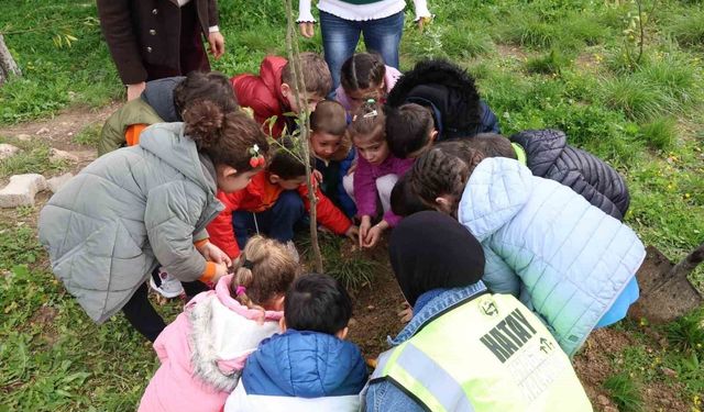 HBB'den çevre bilinci oluşturmak için fidan dikme etkinliği