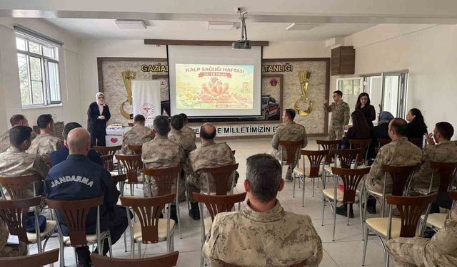 Jandarma personeline sağlık semineri