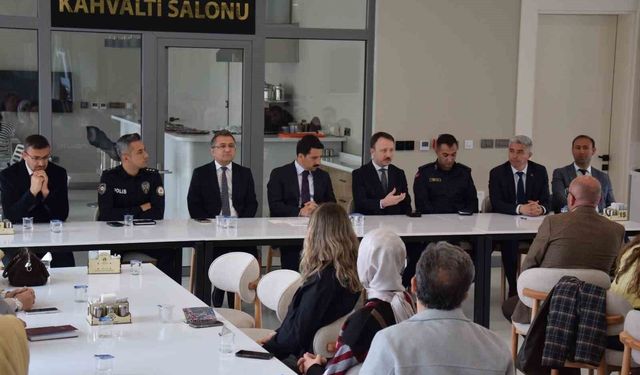 Karapınar'da eğitimde güvenlik ve rehberlik masaya yatırıldı